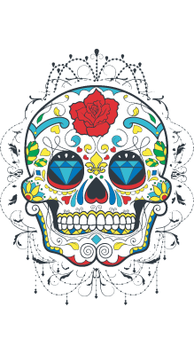 Calaveras moder